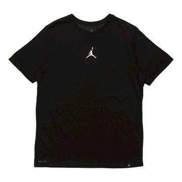 Air Jordan Iconic Quick Dry Training Sports Short Sleeve Black