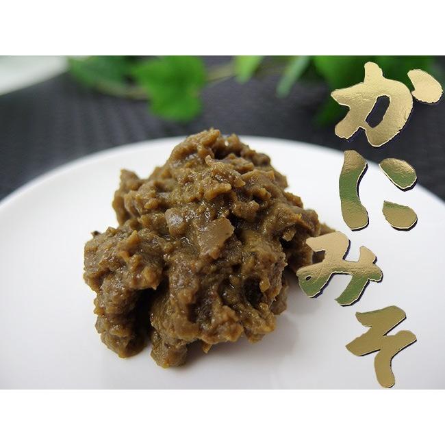 かにみそ90g(カニ)の頭ミソ通称(蟹味噌)を缶詰加工しました。カニみそはお酒の肴、アレンジしてお楽しみいただけます。