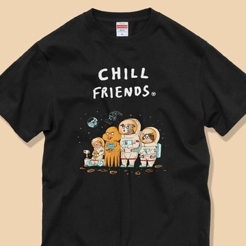 CHILL FRIENDS 宇宙之旅 / Classic Cotton T-Shirt