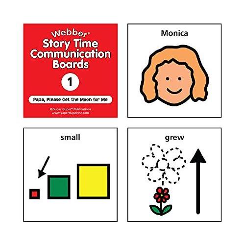 Super Duper Publications Webber? Story Time Communication Boards Educat