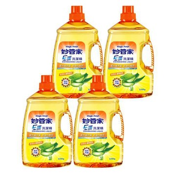 妙管家 E護洗潔精3200g x4瓶