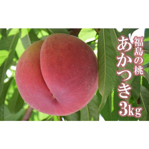 ふるさと納税 福島県 福島市 No.2206もも「あかつき」約3kg