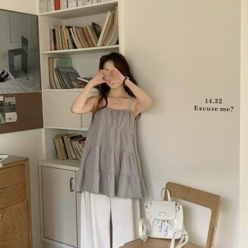 Limitx_！現貨！秋冬款 綁袋繞脖燈芯絨短洋裝#2116