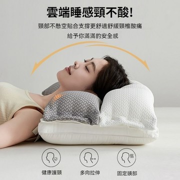 【⚡精選優品】 午睡枕 趴睡枕 牽引安睡枕 可拆卸 三合一枕頭 雙向護頸熟睡枕 枕頭 防螨抗菌枕 區護頸枕人體工學枕