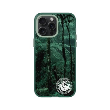 iPhone 15 Pro Max Clear 憂墨綠 - LOOK！多看我一眼 LOOK! Nature Seeks Attention - 大自然的傑作（亞馬遜叢林）戳章版