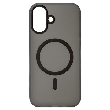 bebehome 磁吸霧面半透明磨砂手機殼  iPhone17  黑色