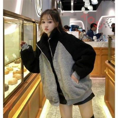 裏起毛 レディース 裏ボア 厚手 ジャンパー ジャケット 冬 ゆったり カジュアル アウター 代 通販 Lineポイント最大get Lineショッピング