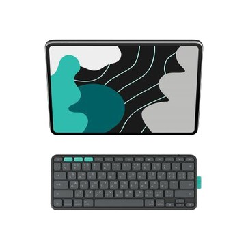 羅技Logitech磁吸式鍵盤保護支架/FlipFolio/13吋/iPadPro&Air/石墨黑