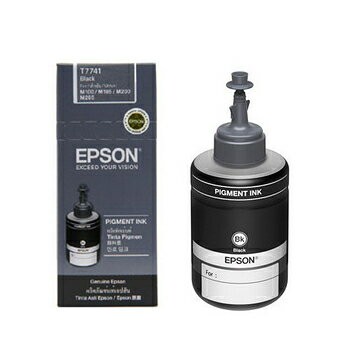 滿額現折180★EPSON 原廠連供魔珠黑墨 T774100 適用 M105/M200/L655/L605/L1455