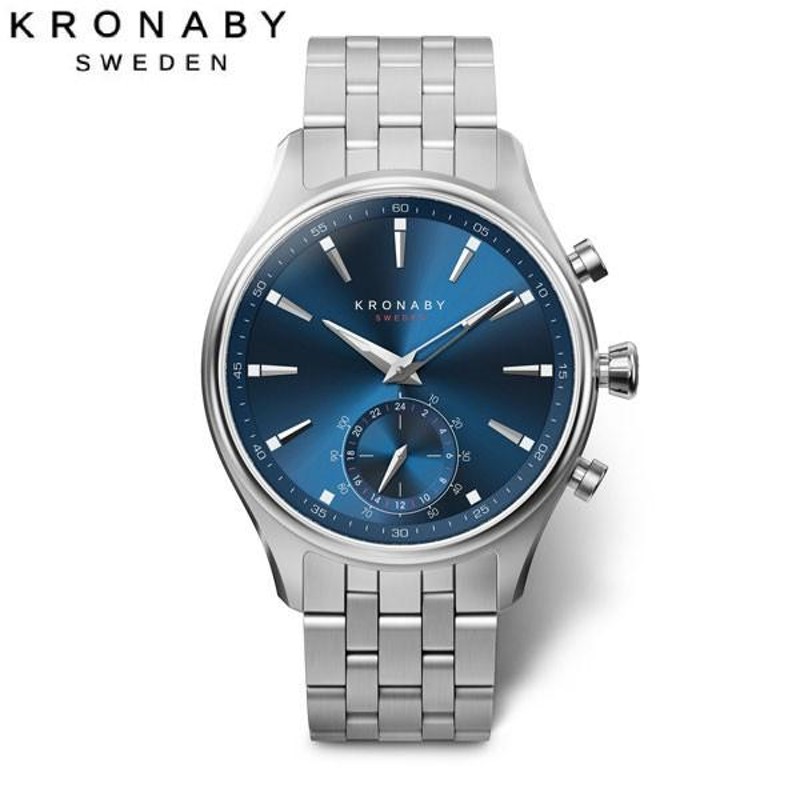 無金利ローン可 クロナビー KRONABY スマートウォッチ セイケル SEKEL 41mm A1000-3119 メンズ レディース 腕時計 時計  | LINEショッピング