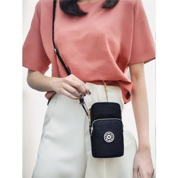 跑步女士裝手機袋手臂臂包鑰匙包2025新款斜挎散步遛彎小包包掛脖