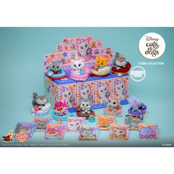 <蛋黃限定>🐌新貨到📘 Hot Toys Cosbi 迪士尼貓咪派對 盒玩 確認款 全新現貨