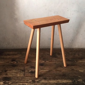 簡約直椅凳 <櫻桃木> ※接單製作