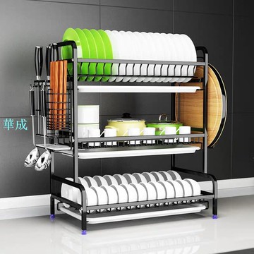 【虧本促銷】304不銹鋼碗架 瀝水架 碗碟廚房置物架 碗盤瀝水架 筷子籠 刀架 碗碟架 廚房瀝水架