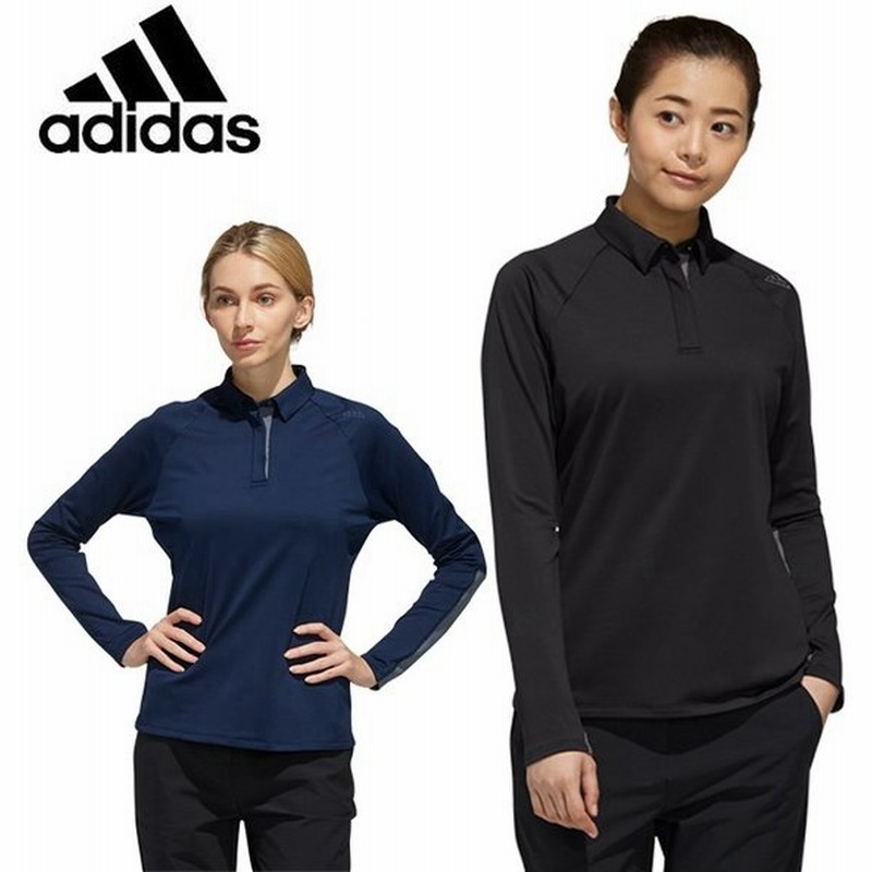 アディダス ゴルフウェア ポロシャツ レディース 長袖 パフォーマンス 長袖ポロシャツ Perfm Ls Polo Ghv18 Adidas 通販 Lineポイント最大0 5 Get Lineショッピング