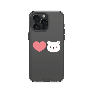 iPhone 15 Pro Max Clear 酷墨灰 - 白白日記 Darylhochi - ♥白白Bac Bac in LOVE