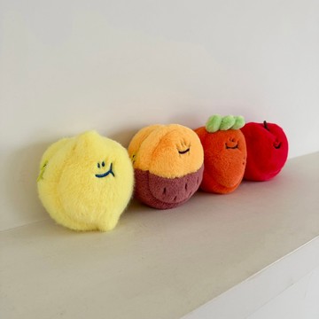 🇰🇷 韓國KKOBA 現貨 Second Morning 毛絨 小掛包 零錢包 吊飾 檸檬 地瓜 甜點系列 韓國文創