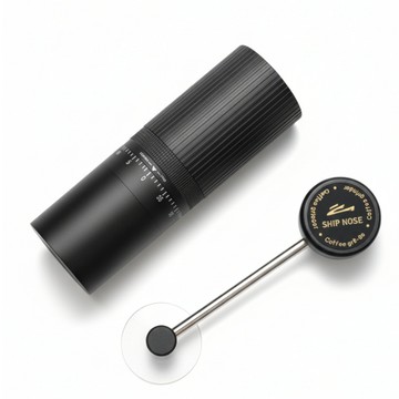 『船鼻子』手搖磨豆機 手動研磨器 外調式咖啡研磨器 不鏽鋼磨芯 戶外便攜研磨 七星刀盤可做義式咖啡
