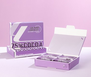 【榮獲2024銀髮友善食品】75% 花青素黑巧克力 (12片/盒)