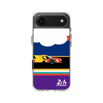 iPhone Air Clear Case（相機按鈕） 透明 - 24 Hours of Le Mans - 24h - Comic