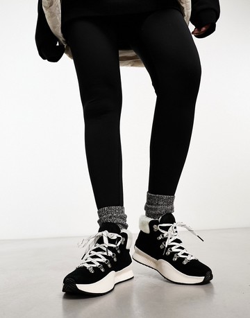 Sorel Out n About III Conquest lace up boots in black