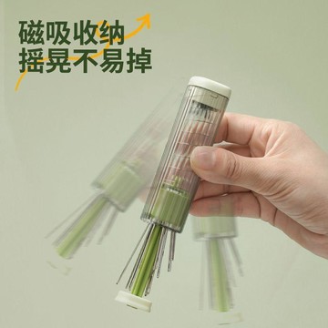 ⏳臺灣特售⏳磁吸針線盒套裝縫補按壓家用縫衣線升降針線盒針線包便攜收納盒