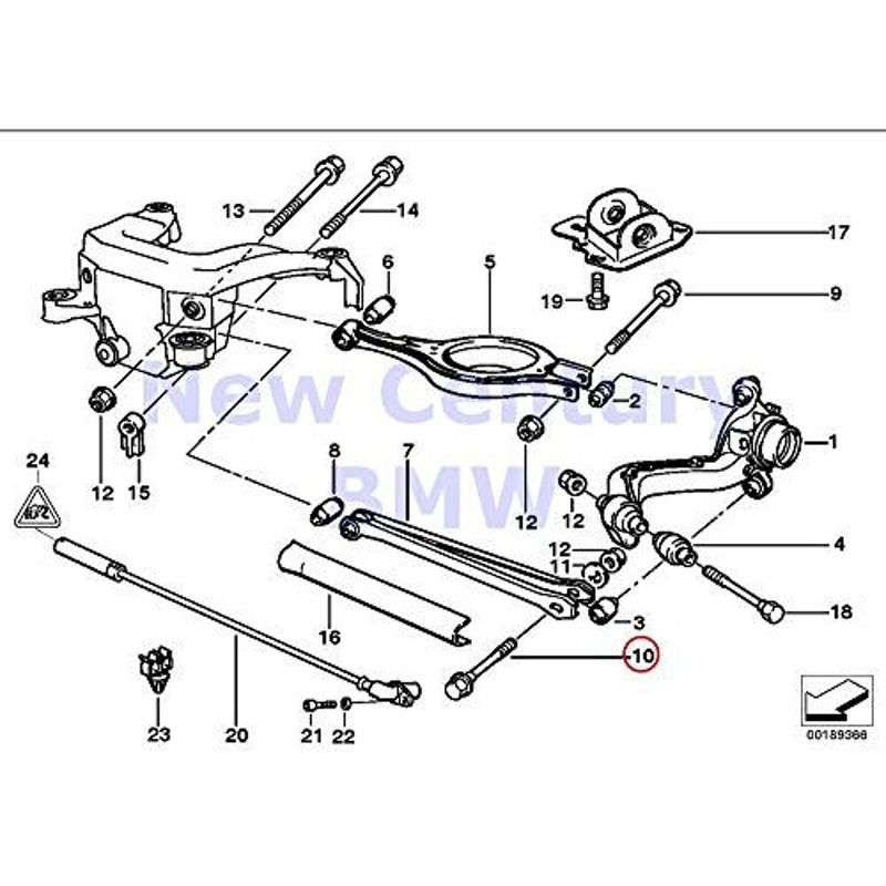 BMW純正リアアクスルサポート/ホイールサスペンション偏心ボルトM 12 X 1.5 X 82-10.9318 i 318は320 i 323 i  325 i 325は328 i M 3.2 320 i 323 Ci 323 通販 LINEポイント最大0.5%GET LINEショッピング