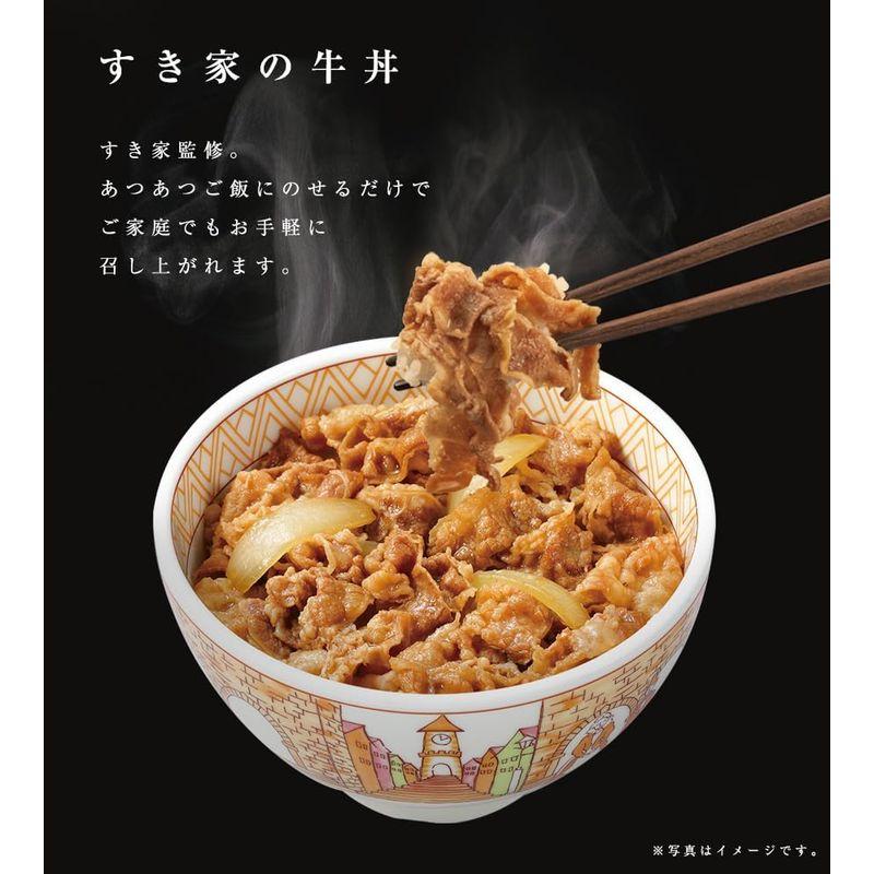 すき家 牛丼の具 10パック (135g×10) 並盛 冷凍食品