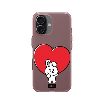 iPhone 17 Clear (相機按鈕) 晶醺玫 - BT21 - SHOOKY for You