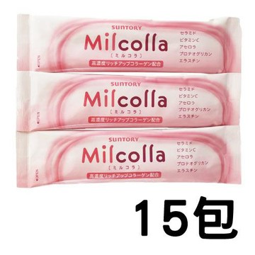 Suntory 三得利 Milcolla 蜜露珂娜 15天份隨身包（無盒裝）