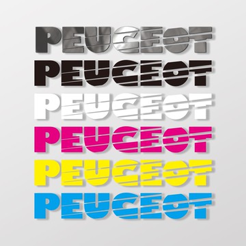 PEUGEOT/SP/車貼 SunBrother孫氏兄弟 防水貼紙 車貼貼紙