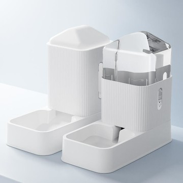 寵物餵食器 貓咪餵食器 貓咪飲水機狗狗飲水器流動不插電貓喝水狗餵水防濕嘴貓碗寵物用品