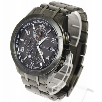 【良品】シチズン　アテッサ　電波ソーラー　エコドライブ ☆良品【CITIZEN】シチズン アテッサ エコドライブ AT8166-59E