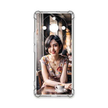 realme 手機殼 TRON REALME 11 PRO 咖啡廳的女孩 四角防摔殼 手機殼