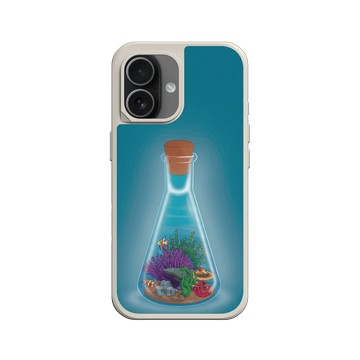 iPhone 17 SolidX 貝殼灰 - MOLECULARTS - 海洋瓶