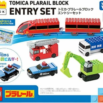 快速出貨【TOMY 多美】積木入門組 汽車 運輸車 工程車 火車 拼裝 創意