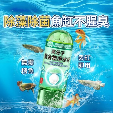 【 台灣現貨🔥限時免運 隔日到貨】魚缸高分子聚合物淨水片 淨水片 魚缸高級淨水片 水族凈水片 凈化水質 除綠藻去黃水