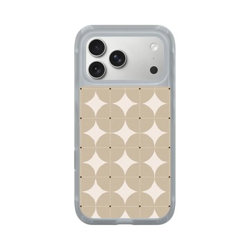 iPhone 17 Pro Max AirX 流變灰 - Pattern Play - 奶茶幾何點