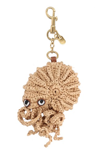 anya hindmarch "hermit crab" keychain charm
