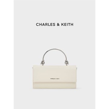 (免運)CHARLES&KEITH夏季女包CK6-10840314-3果然甜手提單肩斜挎小方包
