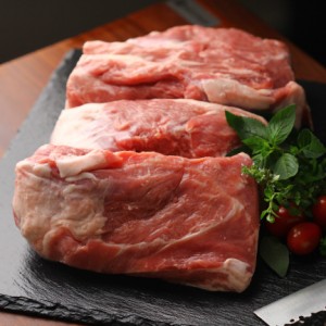ラム肉 肩ロース　合計1kg以上~1.5Kg （4個入り）　オーストラリア産 　仔羊　ラム　肩ロース　約　ジンギスカン　チャックロール　BBQ