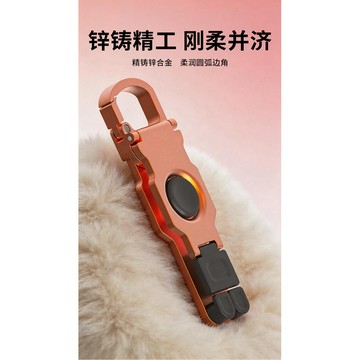 便攜解壓指尖陀螺支架 金屬鋅合金材質 折疊旋轉手機架 桌面通用懶人支架