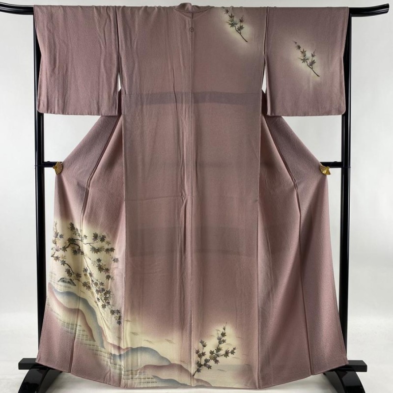 付下げ 美品 秀品 157.5cm 66cm 正絹 【】 - 水着/浴衣