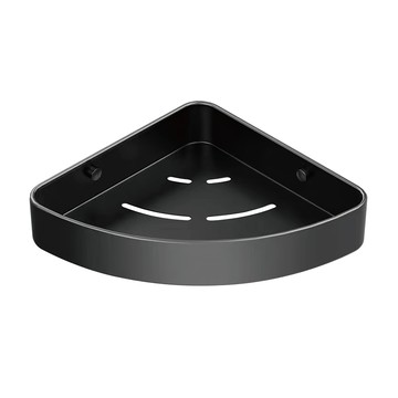 小麥購物 太空鋁三角置物架 L2307  黑色  1個  29 x 21.5 x 4.5cm