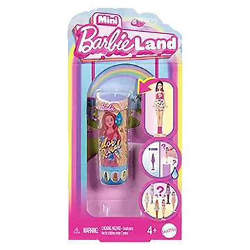 Barbie 芭比 迷你芭比樂園  芭比娃娃 顏色隨機  1組