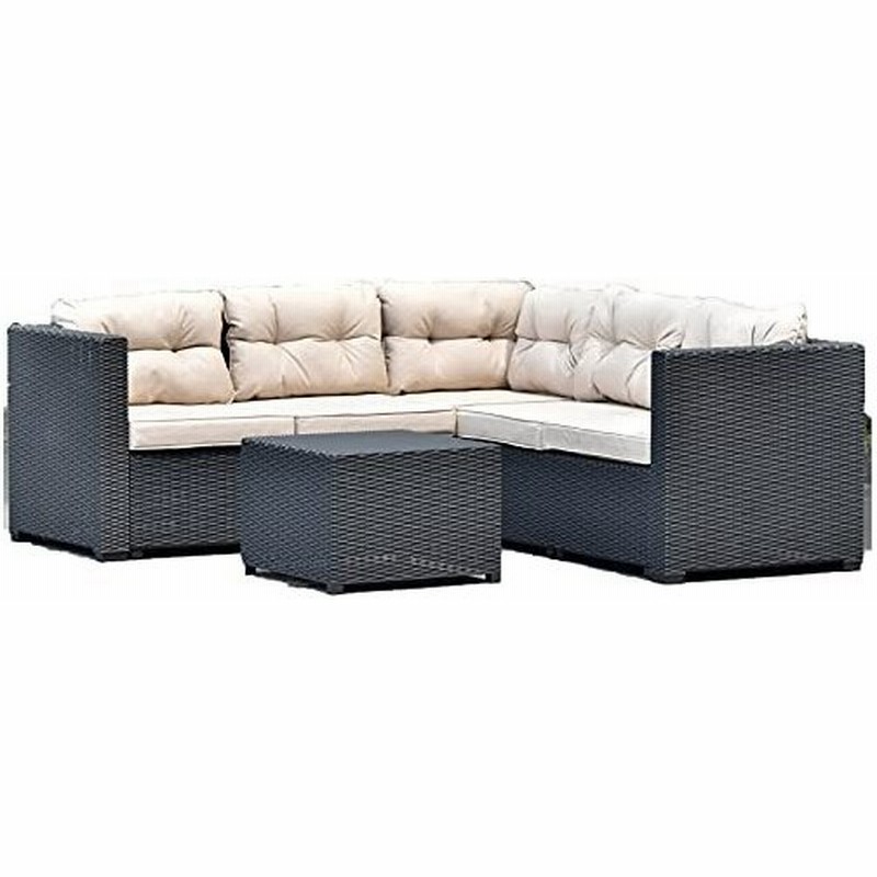 ラタン調 ガーデンファニチャー ガーデンテーブル ガーデンチェアー ラタン調 テーブル 家具 樹脂 ねじなし 楽 通販 Lineポイント最大get Lineショッピング