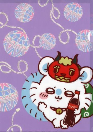 鼯鼠A4文件夾小巧可愛的東西×可口可樂AEON限定對象商品購入特典