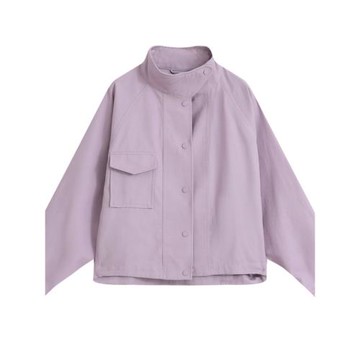 La Chapelle拉夏貝爾24新直筒立領設計簡約通勤時尚夾克外套