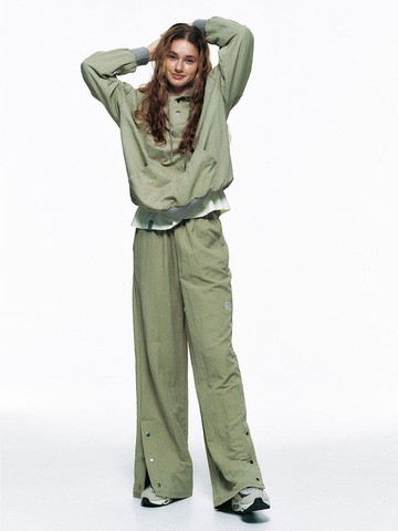 CENTAUR SIDE SNAP PANTS_BEIGE
