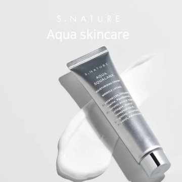 S.NATURE 角鯊烷保濕霜【快速出貨】韓國正品 全方位護理天然水 角鯊烷 乳霜 補水保濕 OliveYoung熱銷款